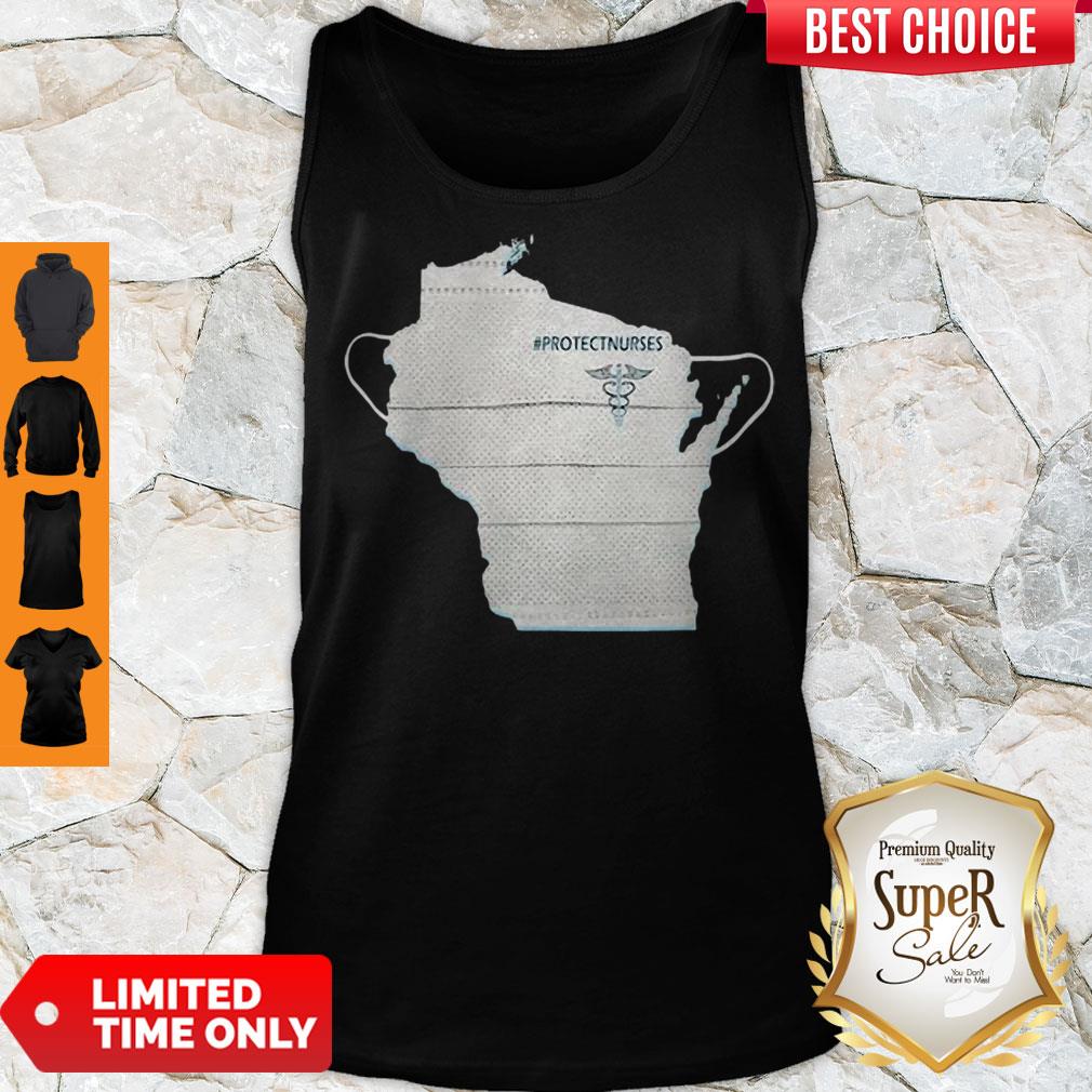 Beautiful Wisconsin Face Mask Protect Nurses Shirt