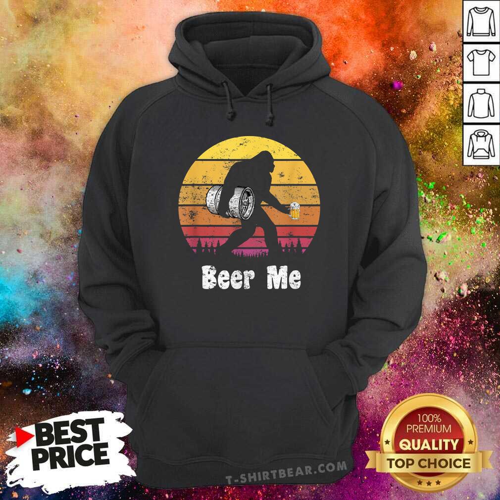Beer Me Bigfoot Retro Shirt