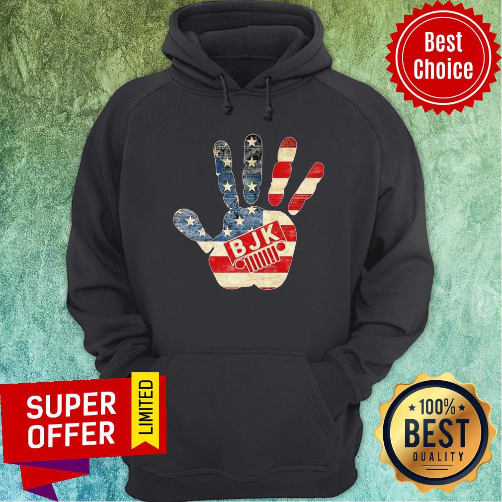 BJK Jeep Hand American Flag Shirt