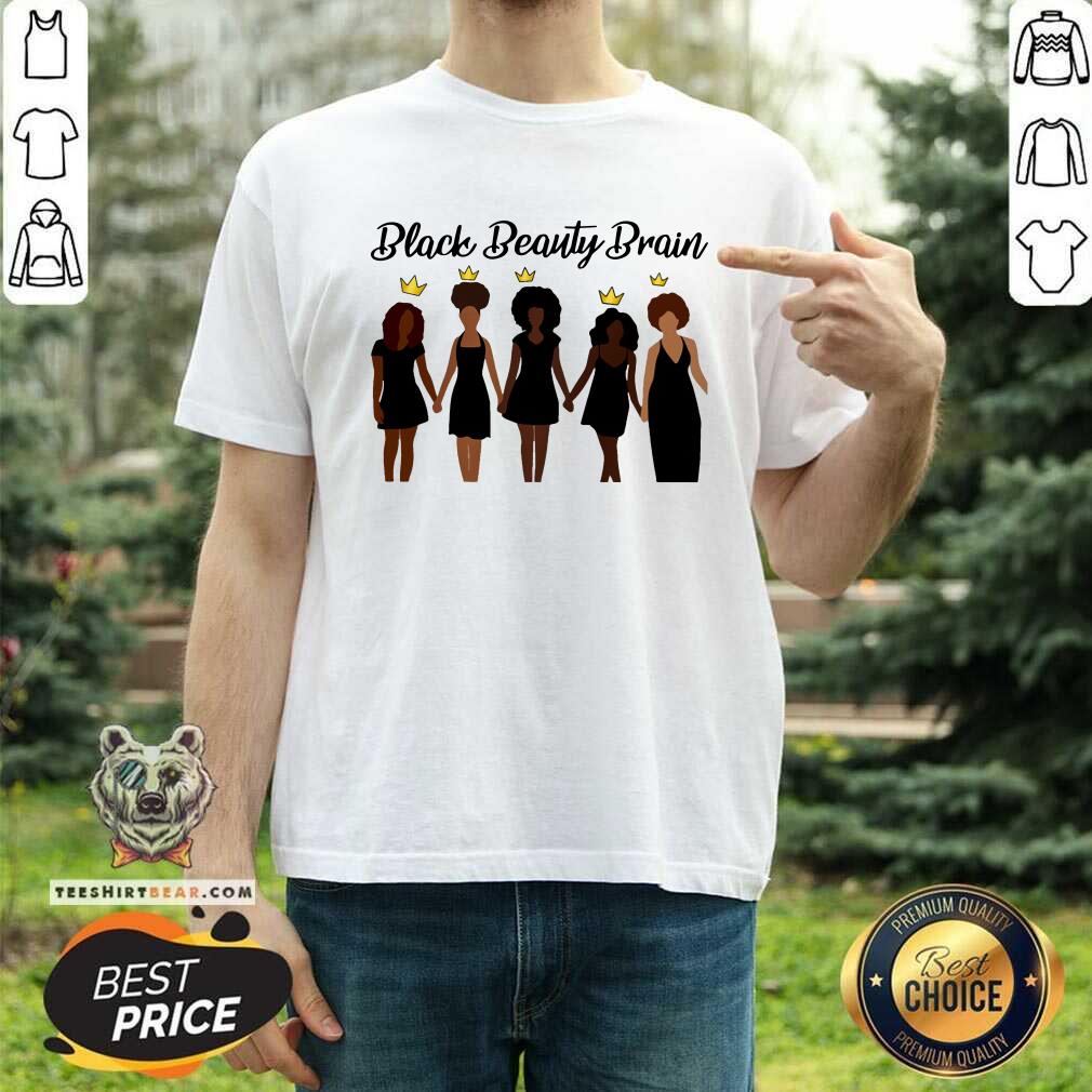 Black Beauty Brain Shirt