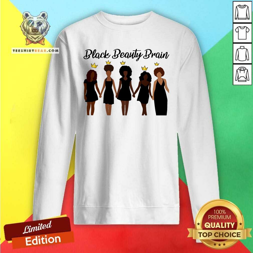 Black Beauty Brain Shirt