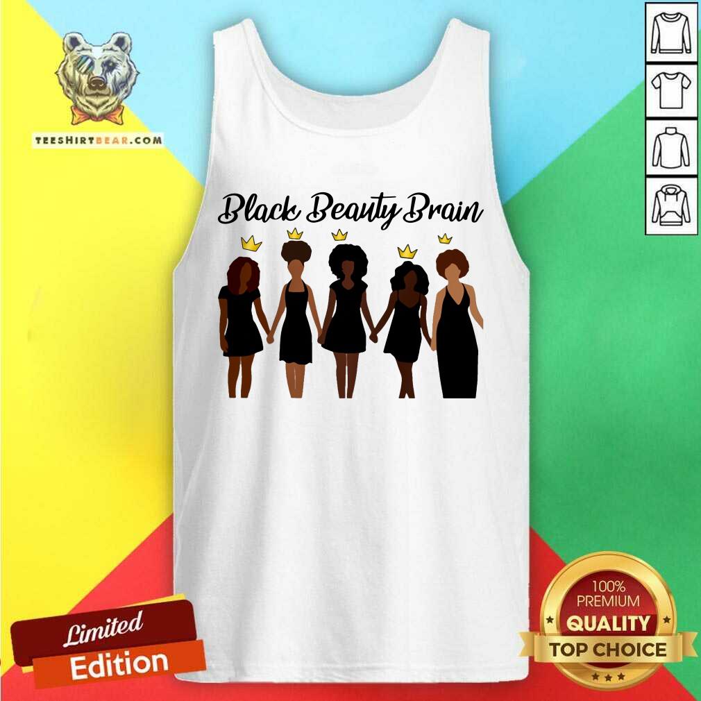 Black Beauty Brain Shirt