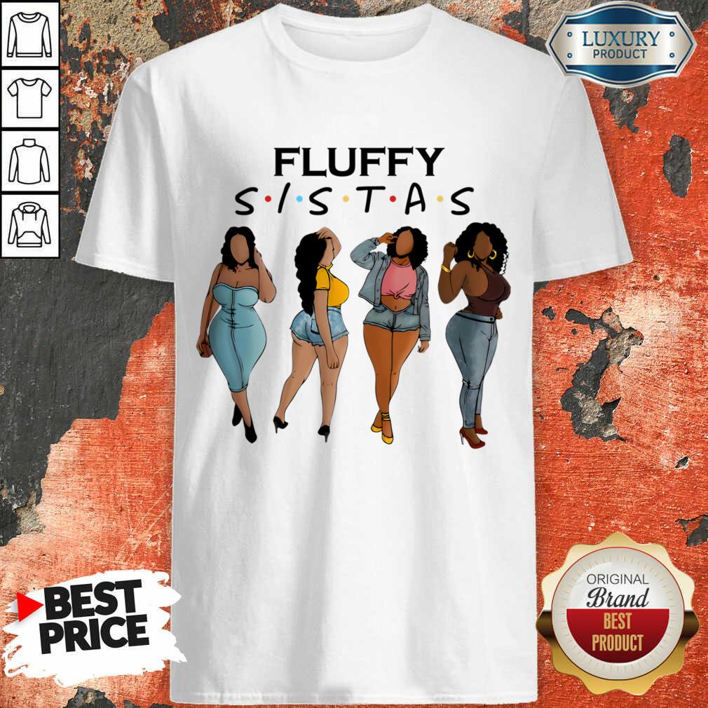 Black Woman Fluffy Sistas Afro Shirt