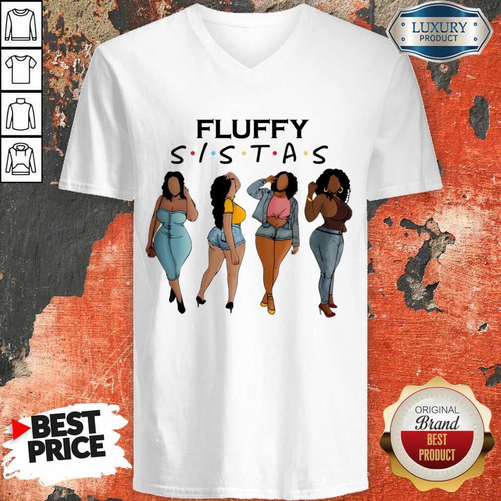 Black Woman Fluffy Sistas Afro Shirt