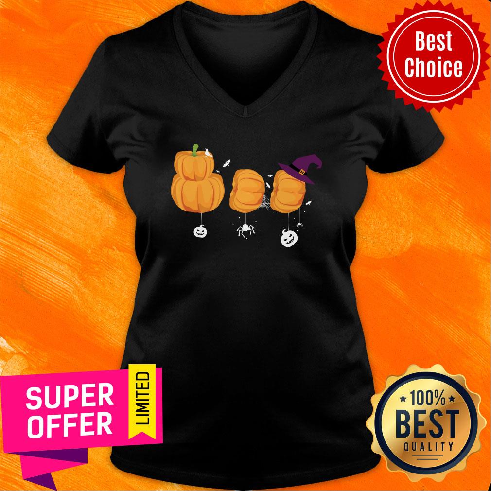 Boo Halloween Costume Ghost Pumpkin Witch Shirt