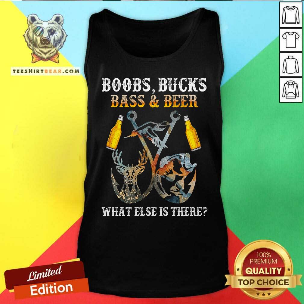 Boobs Bucks Bass And Beer Shirt