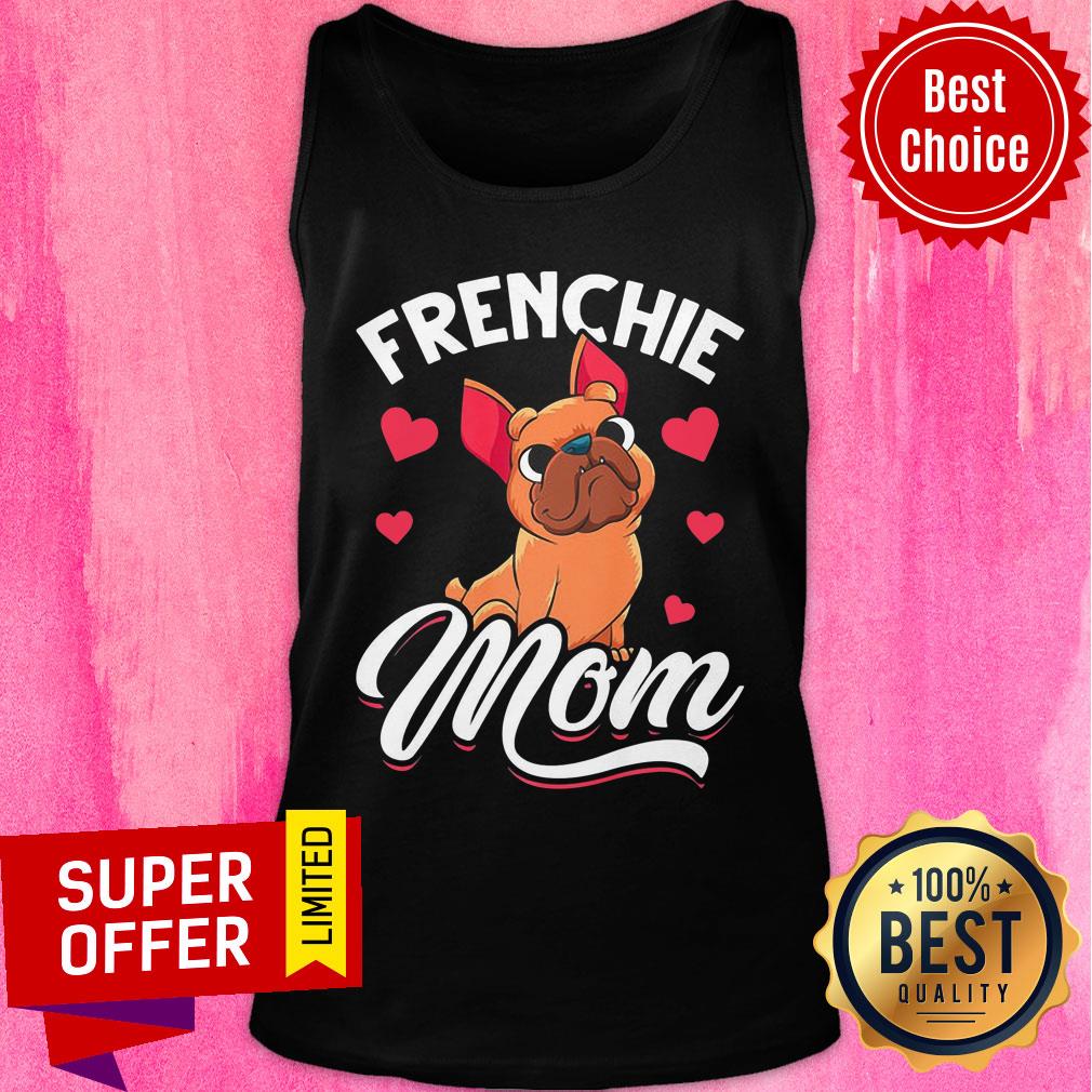 Bulldog Frenchie Mom Heart Shirt