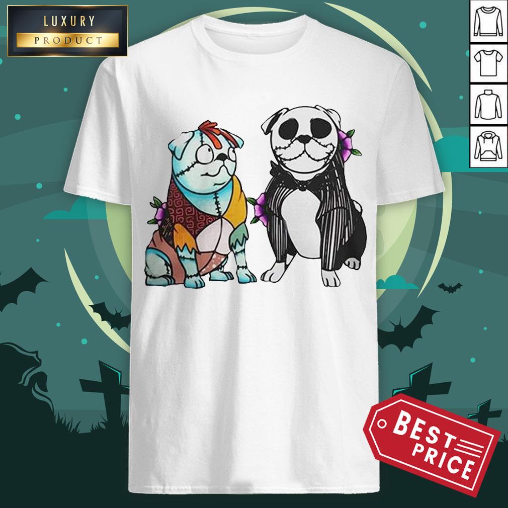 Bulldog Funny Halloween Personalized Shirt