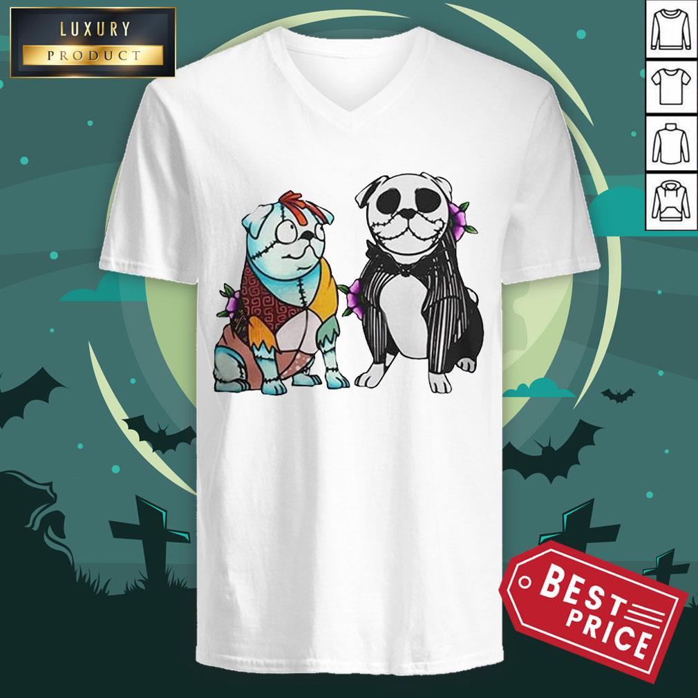 Bulldog Funny Halloween Personalized Shirt