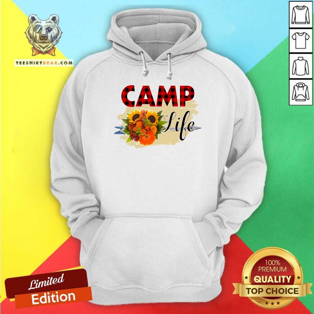 Camp Life Striped Flowers Shirt