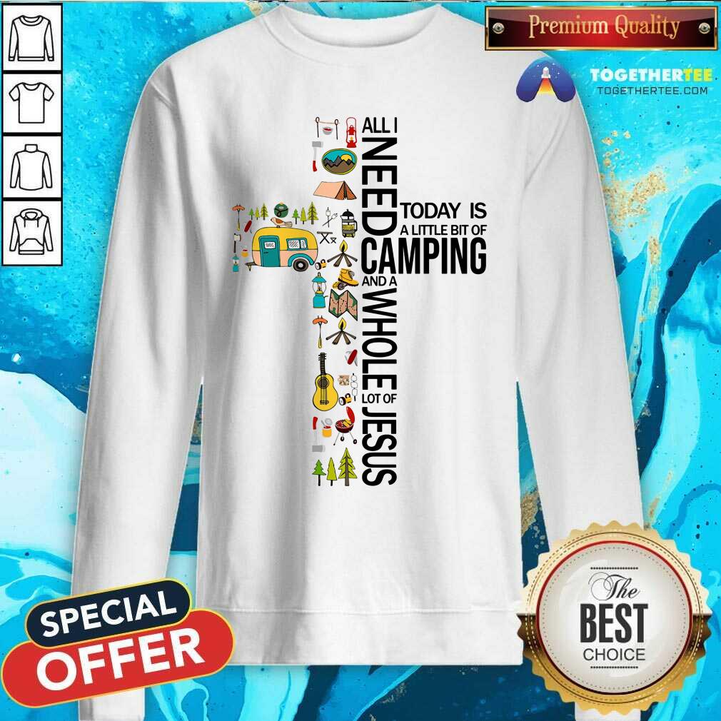 Camping And Whole Lot Of Jesus Shirt