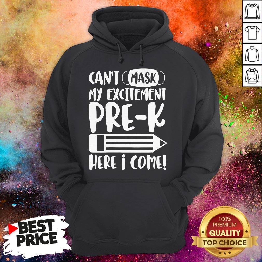 Can’t Mask My Excitement For Pre K School Teachers Kids Gift Shirt