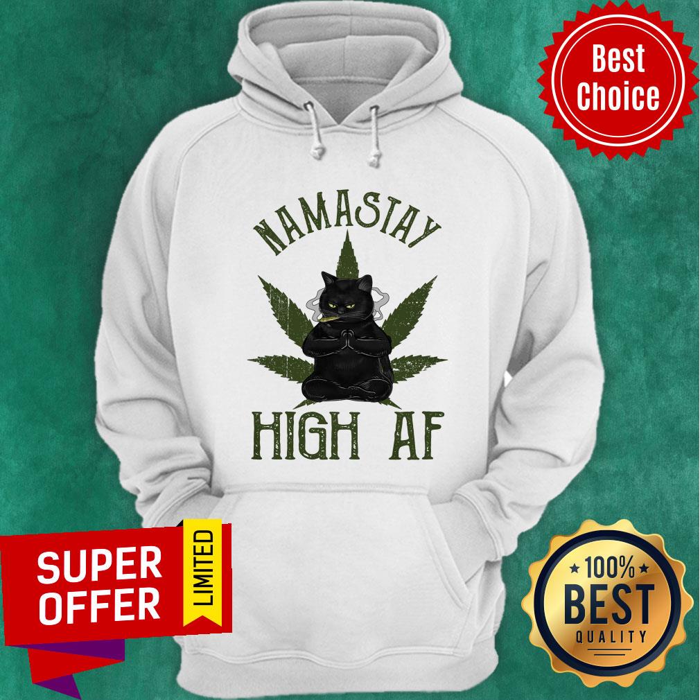 Cat Do Yoga Namastay High Af Shirt