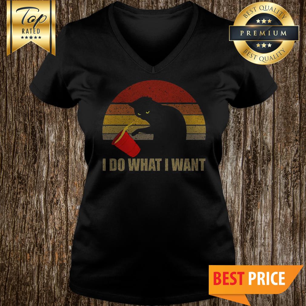 Cat I Do What I Want Vintage Shirt