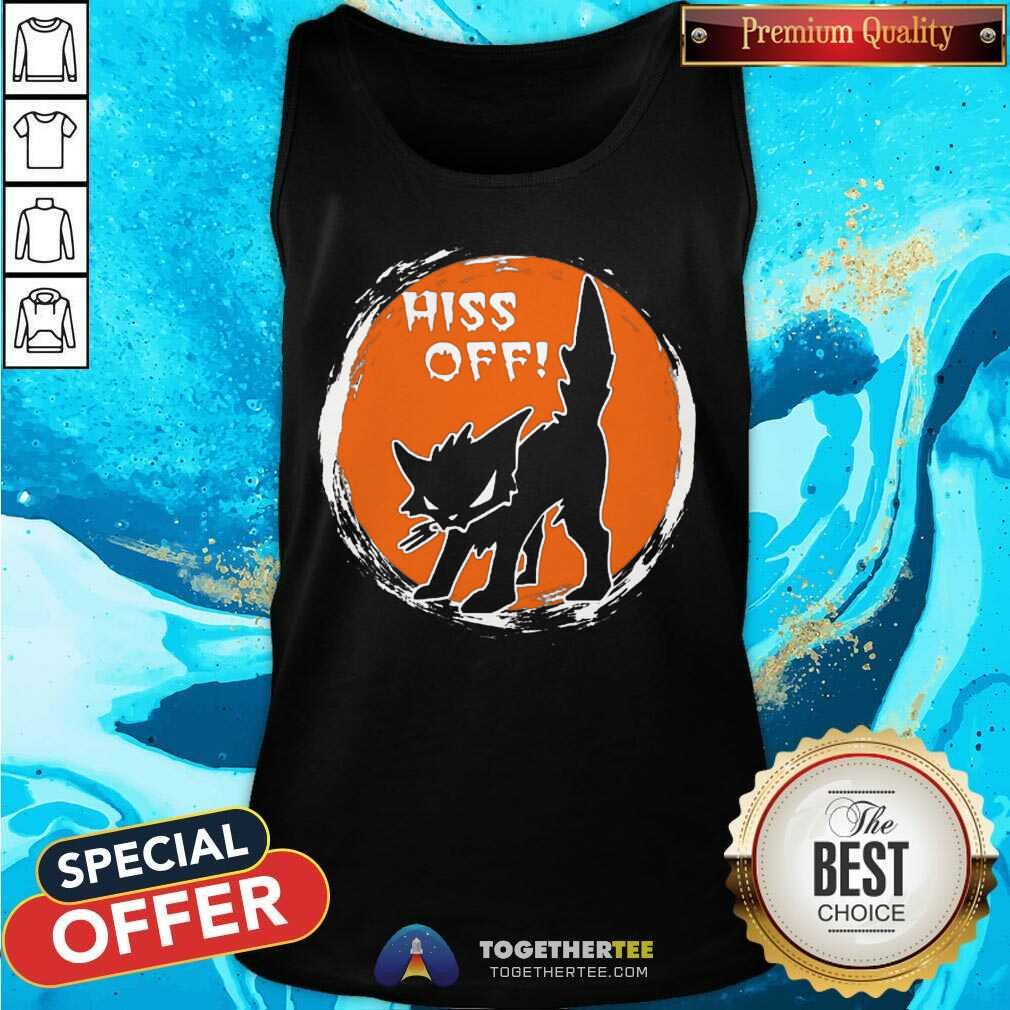 Cat Moon Hiss Off Shirt