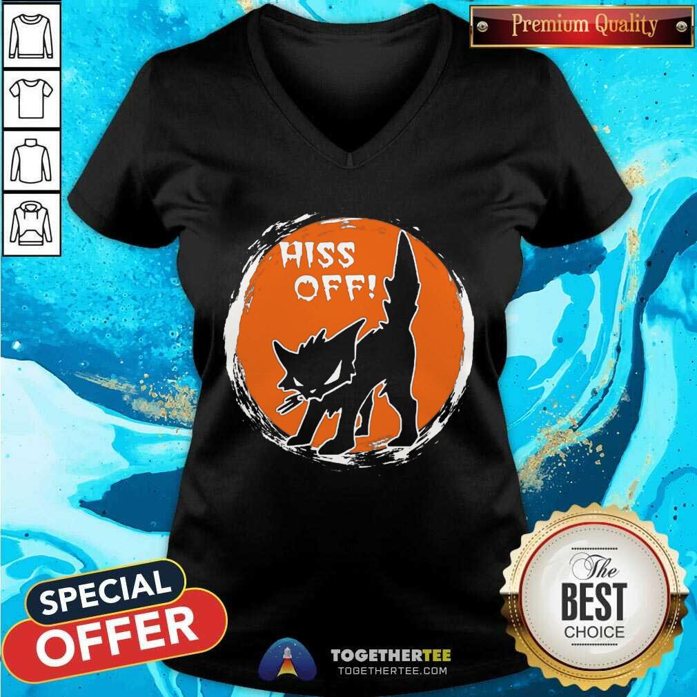 Cat Moon Hiss Off Shirt