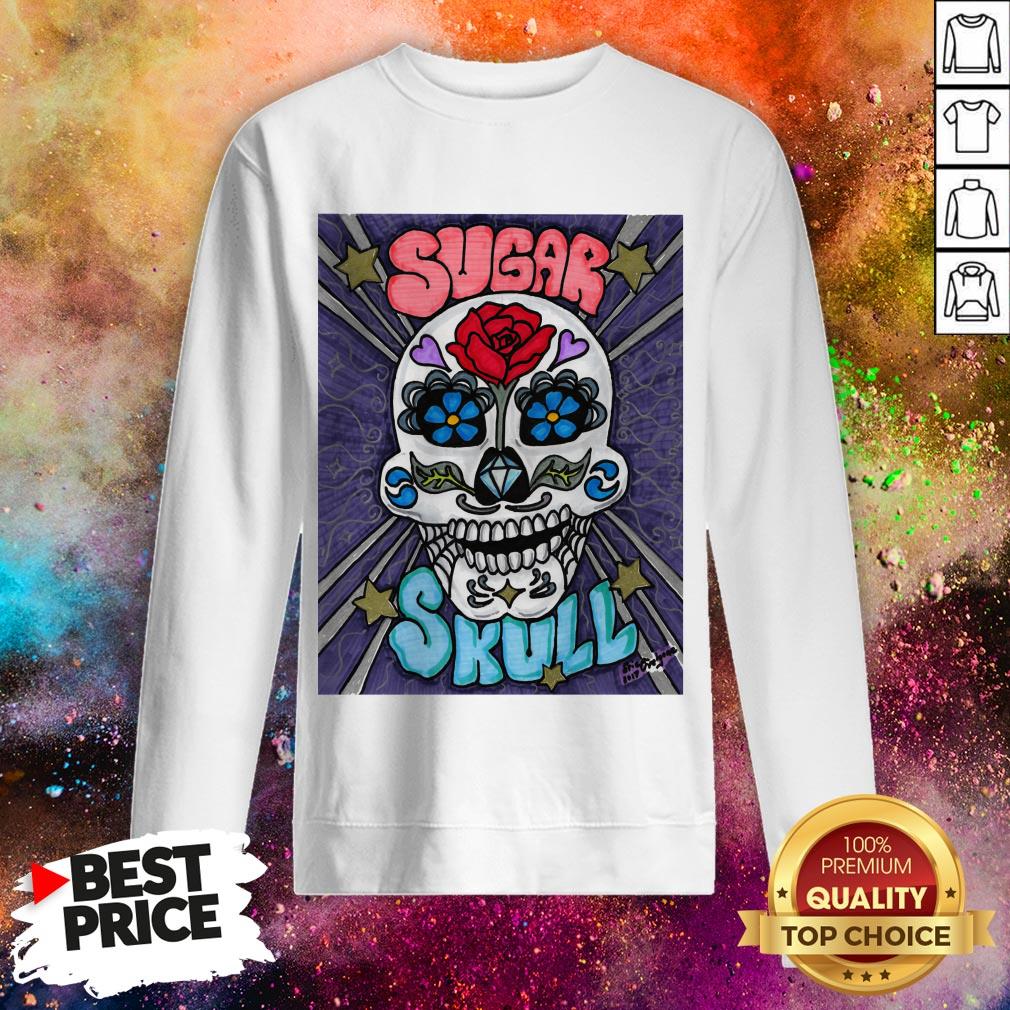 Catrina Sugar Skull Girl Day Of The Dead Mexican Holiday Shirt
