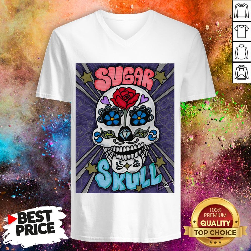 Catrina Sugar Skull Girl Day Of The Dead Mexican Holiday Shirt