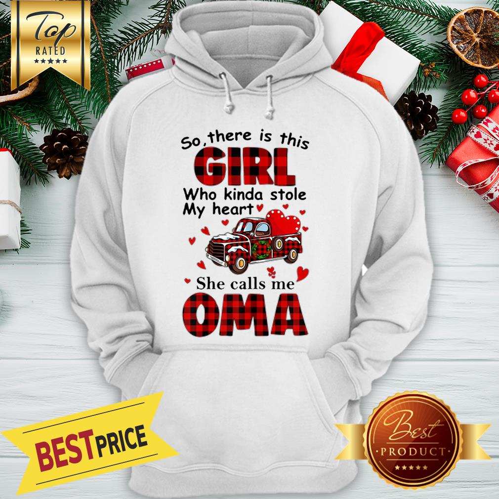 Christmas Girl Who Kinda Stole My Heart She Calls Me Oma Shirt
