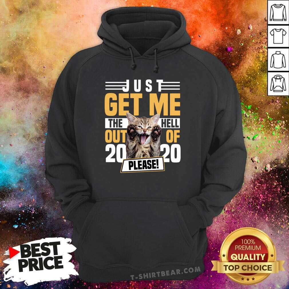 Cool Cat Just Get Me The Hell Out Of 2020 Please Shirt