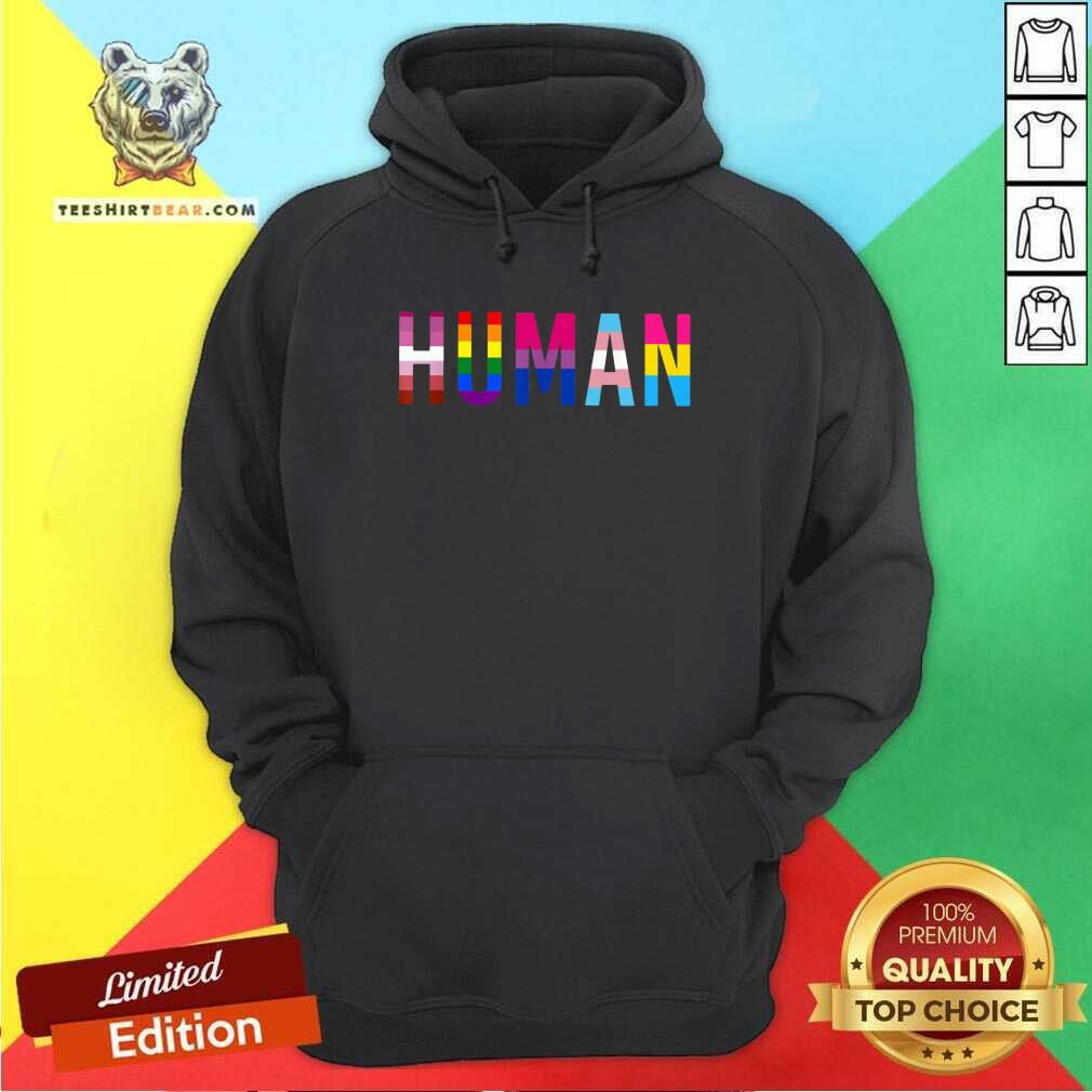 Cool Human Lgbt Flag Gay Pride Rainbow Lesbian Shirt