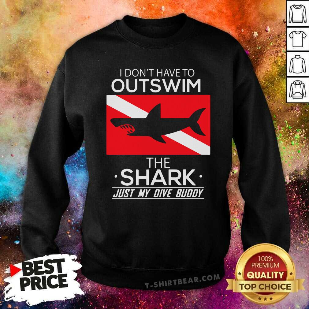 Cool Outswim The Shark Just My DIve Buddy Shirt