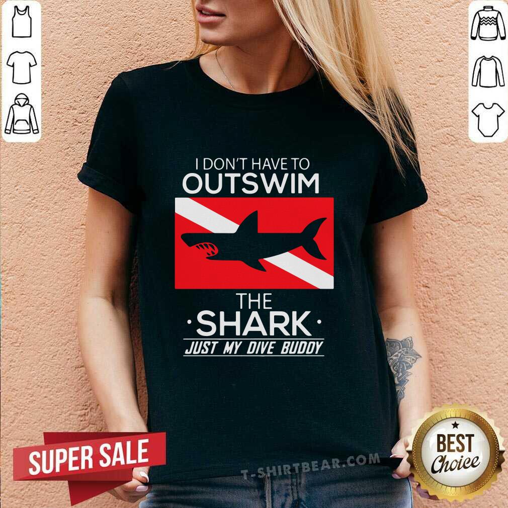 Cool Outswim The Shark Just My DIve Buddy Shirt