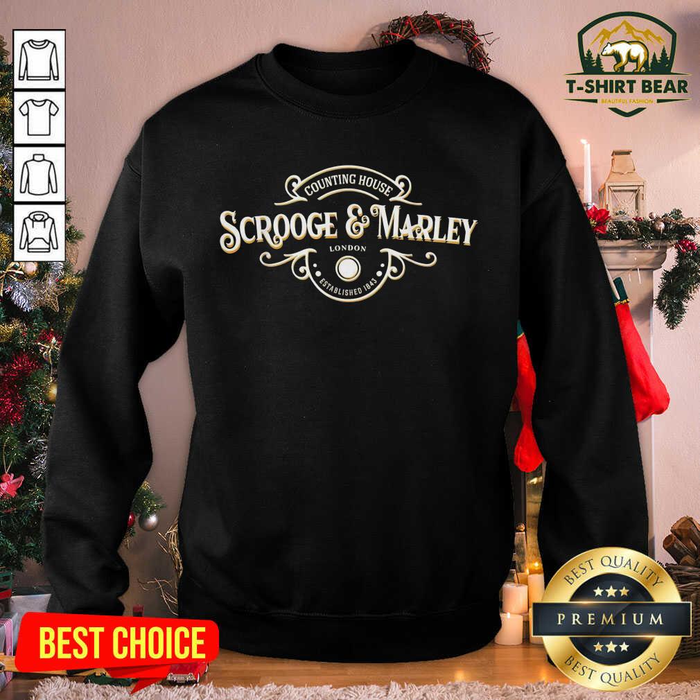 Cool Scrooge And Marley Counting House Christmas Ebenezer Shirt