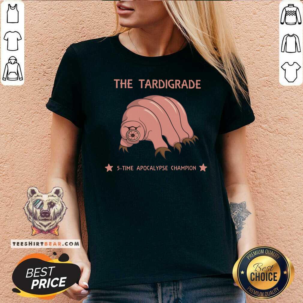 Cool The Tardigrade 5 Time Apocalypse Champion Shirt