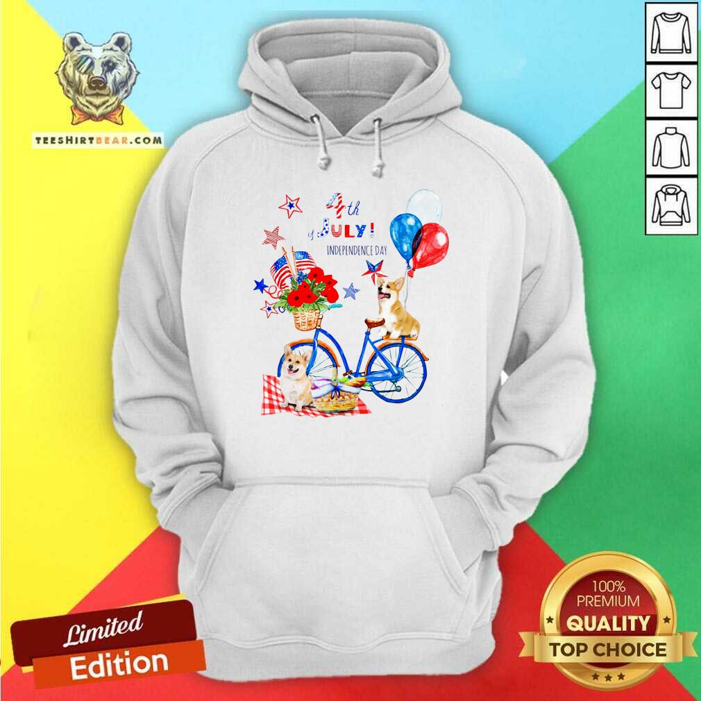 Corgi Beautiful Trip 4th July Independence Day Shirt