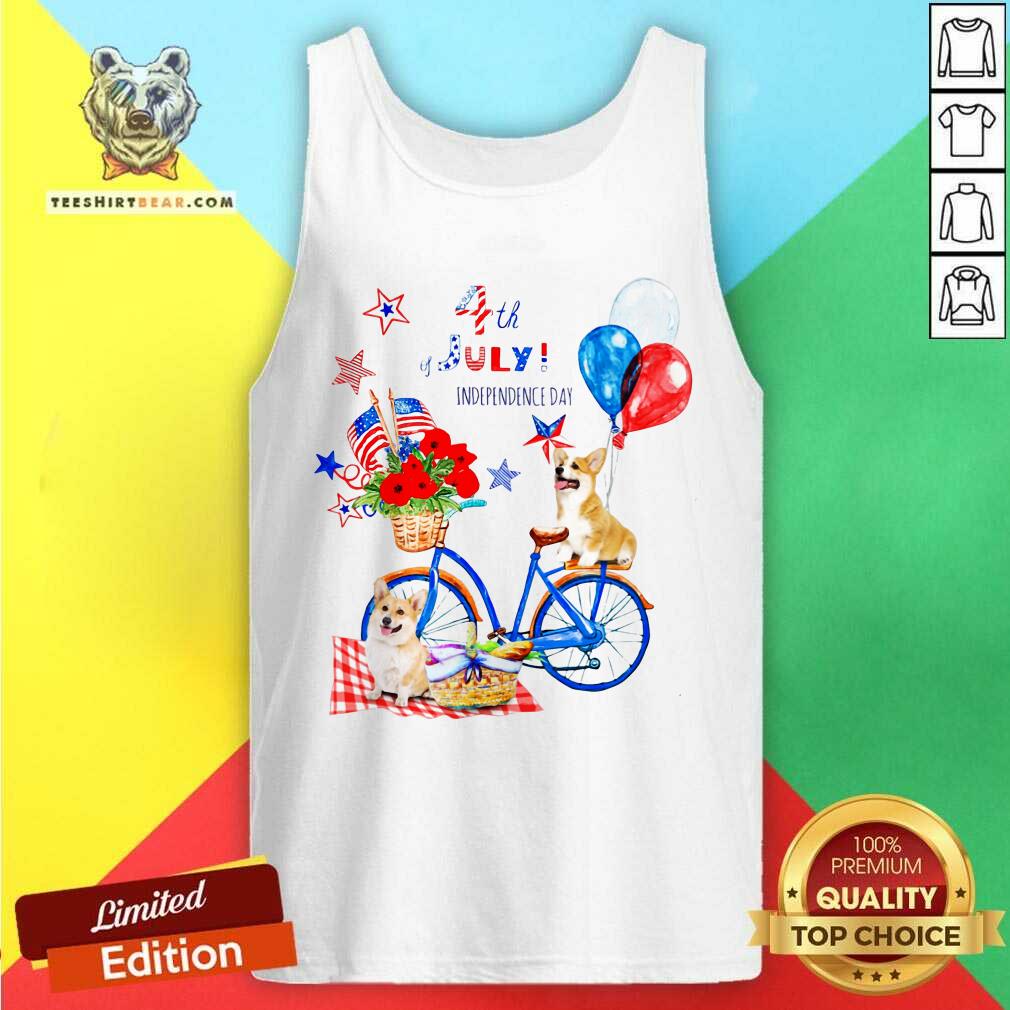 Corgi Beautiful Trip 4th July Independence Day Shirt