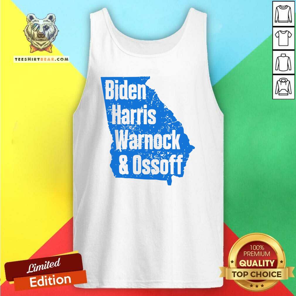 Cute Biden Harris Warnock & Ossoff Senate Win In Georgia Shirt