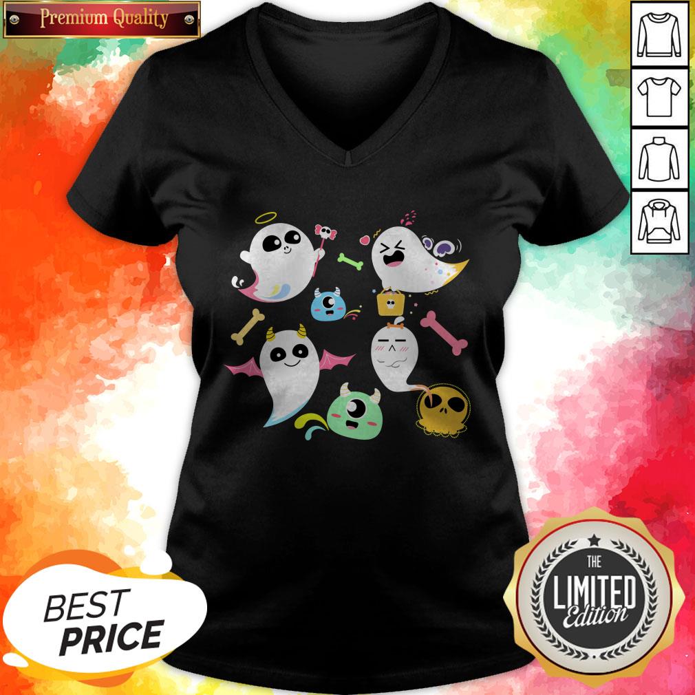 Cute Boo Little Cute Ghost Perfect This Halloween Shirt
