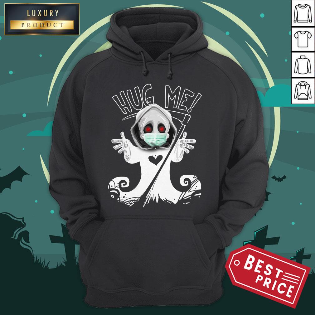 Cute Grim Reaper With Mask Halloween T-Shirt