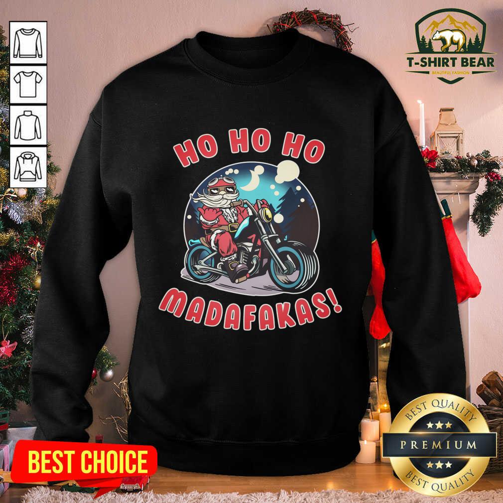 Cute Ho Ho Ho Madakafas Santa Claus Christmas Shirt