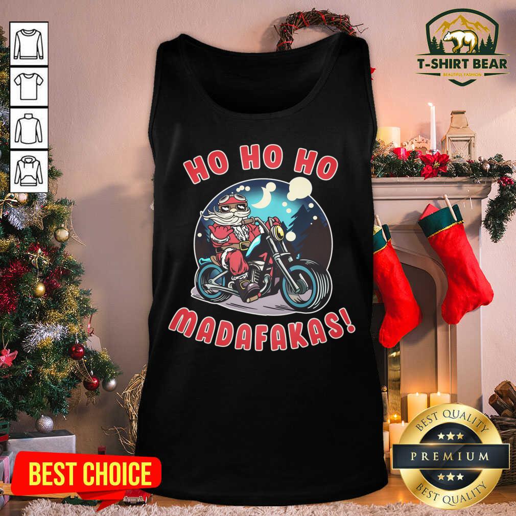 Cute Ho Ho Ho Madakafas Santa Claus Christmas Shirt