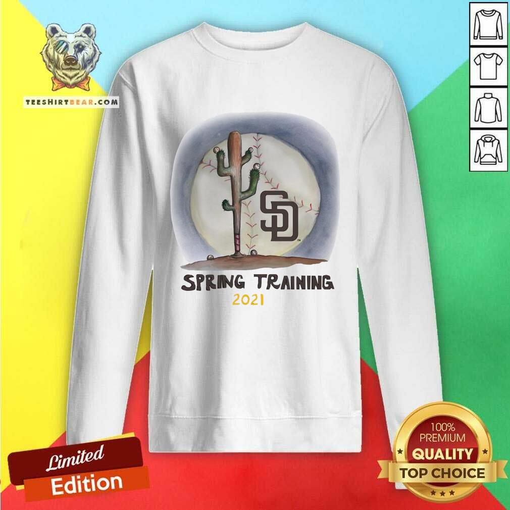 Cute Infant San Diego Padres Tiny Turnip Spring Training Shirt