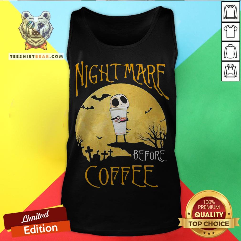 Cute Nightmare Before Dunkin Donuts Halloween Shirt