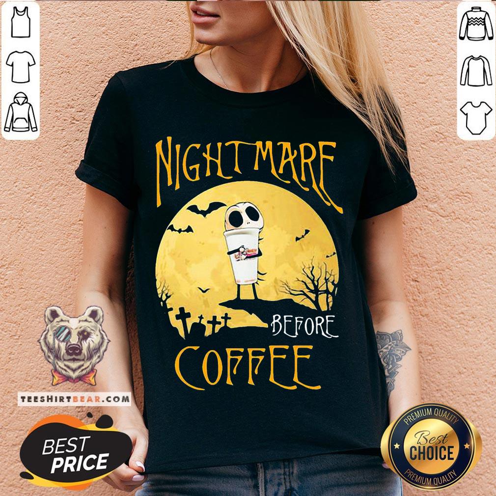 Cute Nightmare Before Dunkin Donuts Halloween Shirt