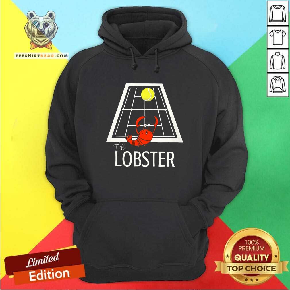 Cute The Lobster Play Tennis Shirt