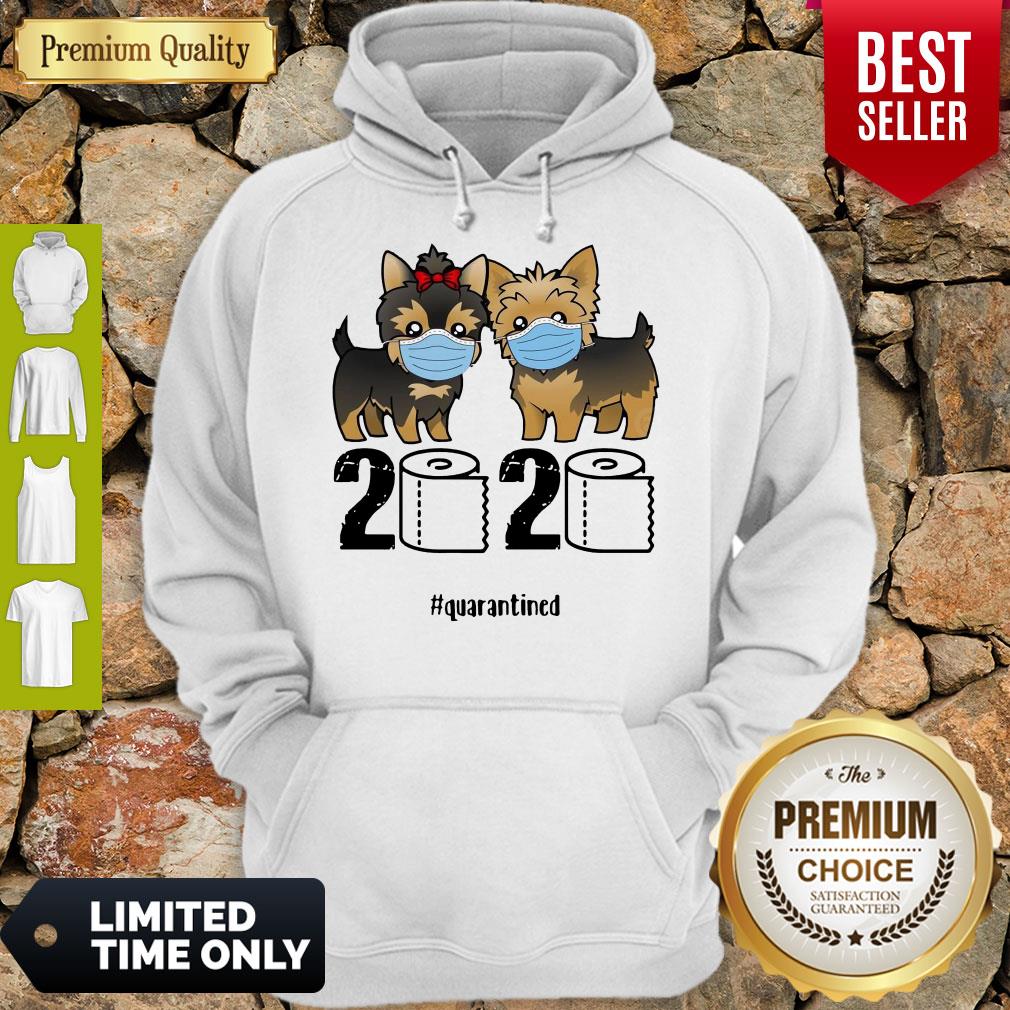 Cute Yorkshire 2020 The Year When Shit Got Real #Quarantined Shirt