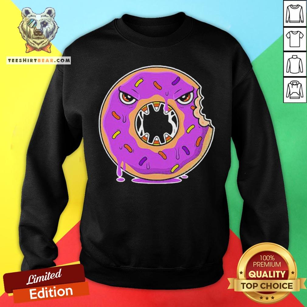 Nice Scary Donut Costume Happy Halloween Shirt