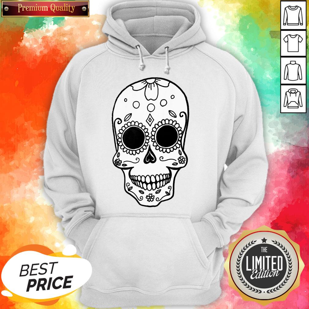 Day Of The Dead Dia De Muertos Skull Simple Halloween Shirt