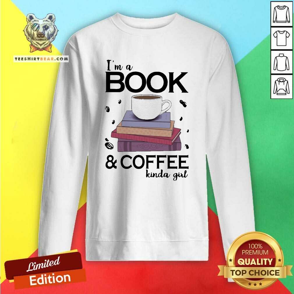 Enthusiastic I Am A Book Coffee 7 Kinda Girl Shirt