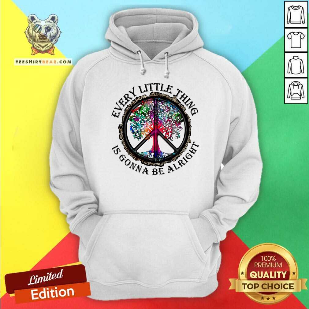 Every Little Thing Is Gonna Be Alright Color Tree Shirt