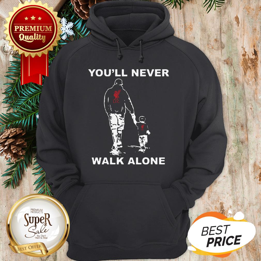 Father And Son You'll Never Walk Alone Liverpool FC Shirt