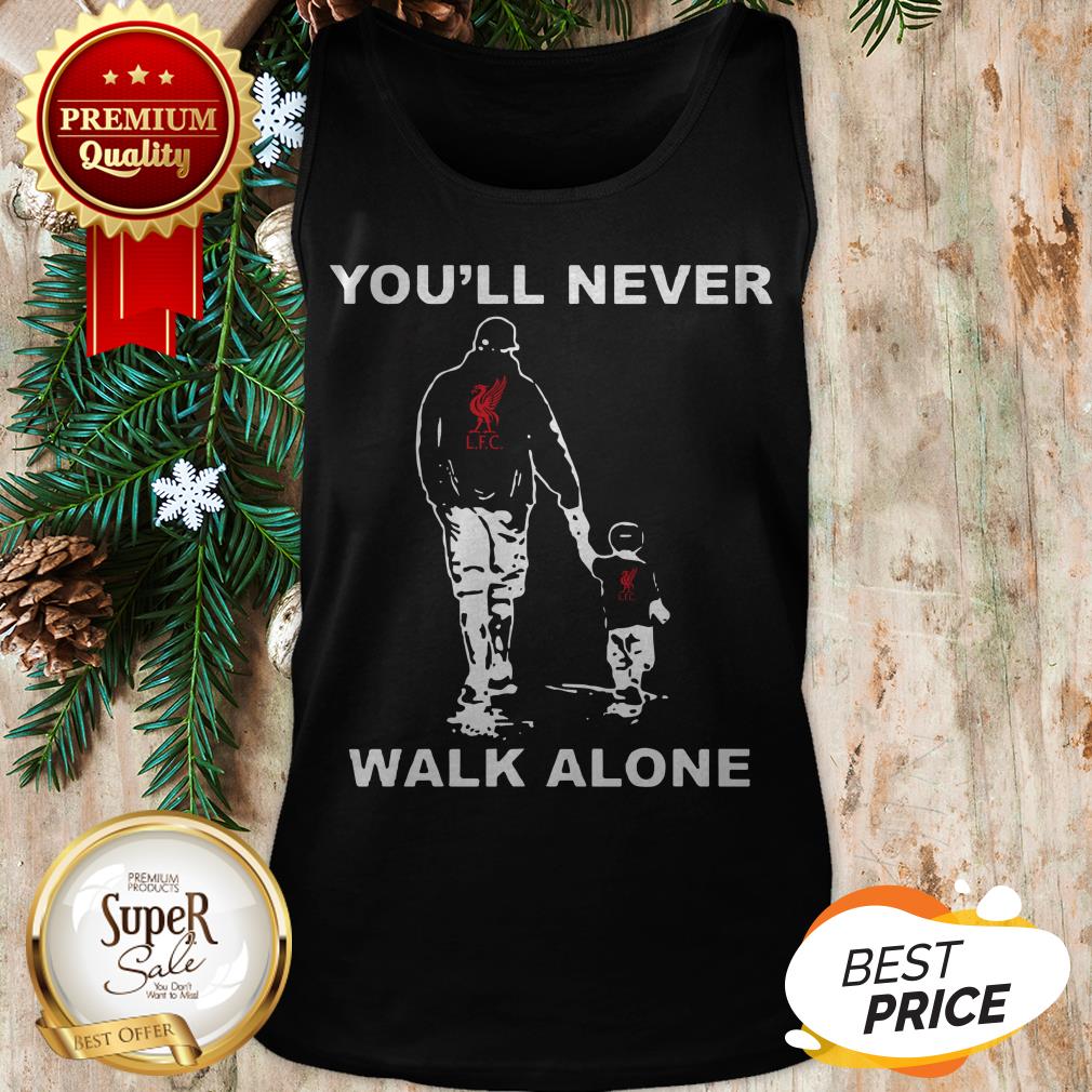 Father And Son You'll Never Walk Alone Liverpool FC Shirt