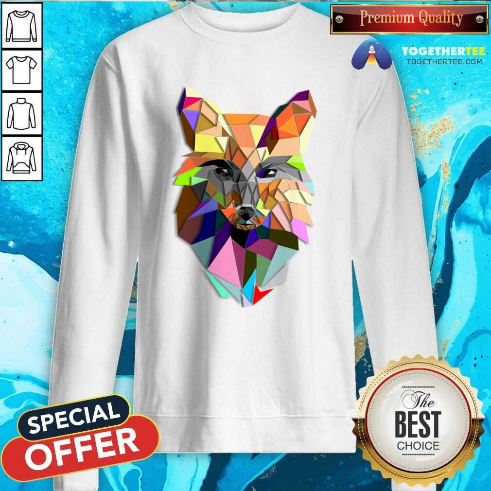Fox Mosaic Color Shirt