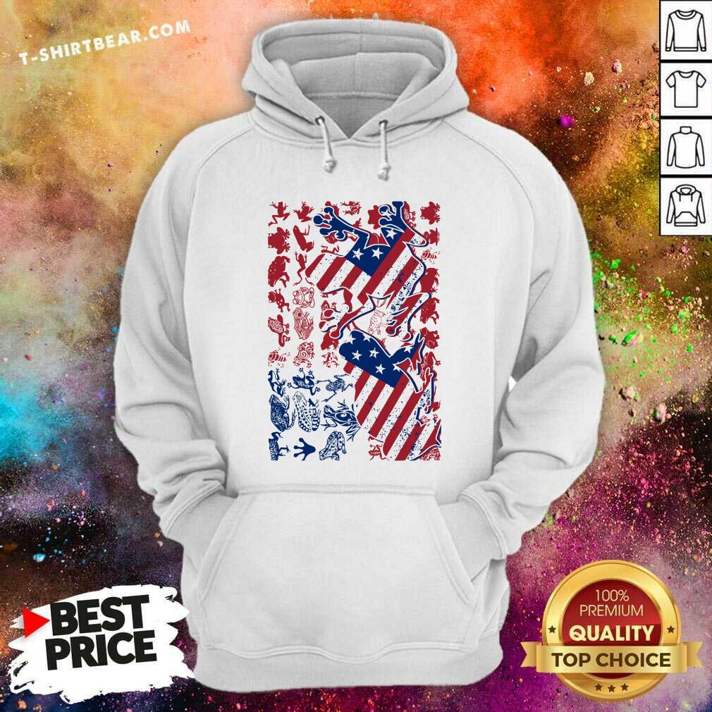 Frog America Flag Shirt