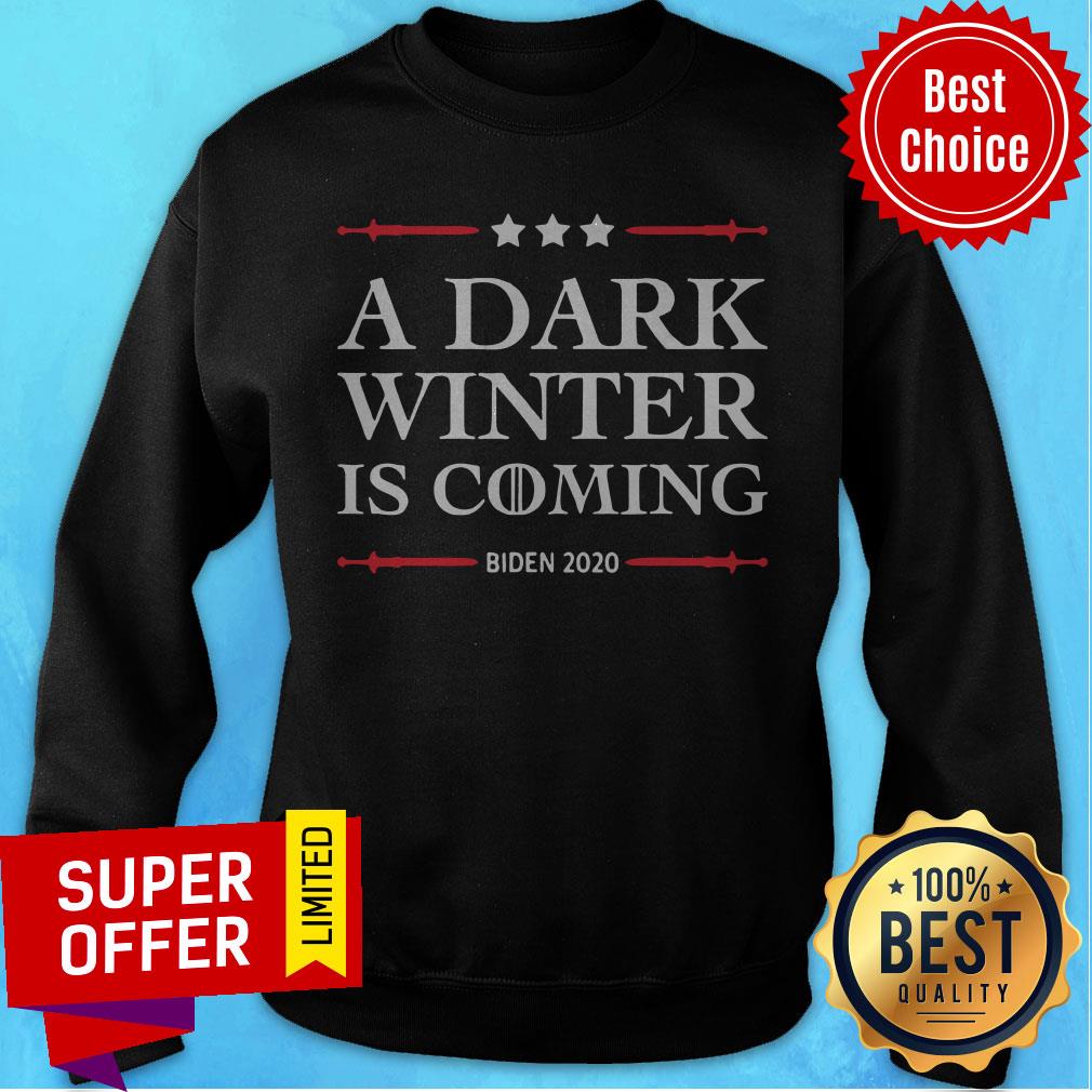 Funny A Dark Winter Is Coming Joe Biden 2020 Stars Election Shirt